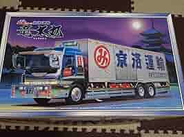 AOSHIMA - アオシマ1/32大型デコトラ丸美グループ京洛運輸 Amazon | アオシマ 1/32 大型デコトラシリーズ 丸美グループ